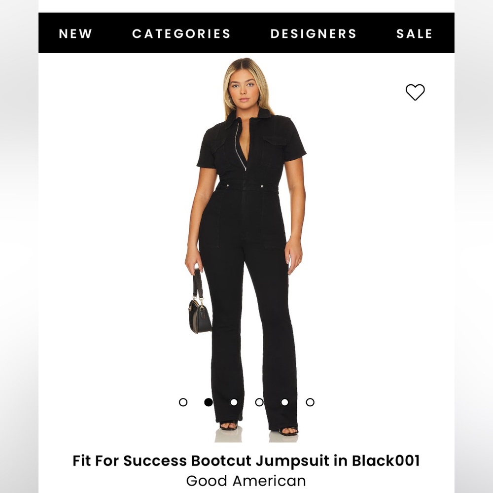 Good American Fit For Success Bootcut Jumpsuit